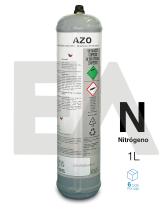 EAClima 19Z0562 - Botella de Nitrógeno + Hidrógeno 1 litro, no recargable.