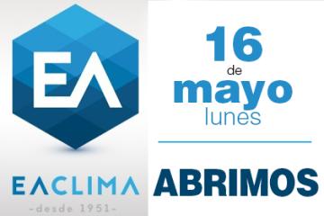 Festividad 16 de mayo Madrid. Permaneceremos Abiertos !!!!